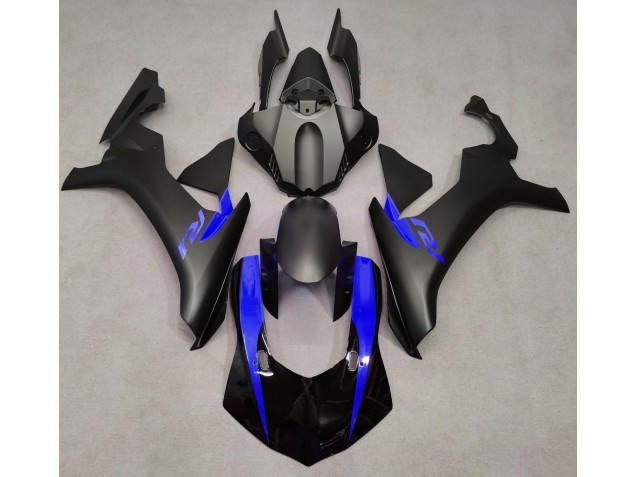 2015-2019 Matt Schwarz & Blau Yamaha R1 Motorrad Verkleidung 2015-2019 Matt Schwarz & Blau Yamaha R1 Motorrad Verkleidung