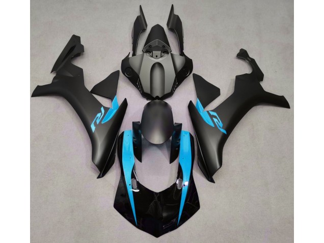 2015-2019 Matt Schwarz & Hellblau Yamaha R1 Motorrad Verkleidung 2015-2019 Matt Schwarz & Hellblau Yamaha R1 Motorrad Verkleidung