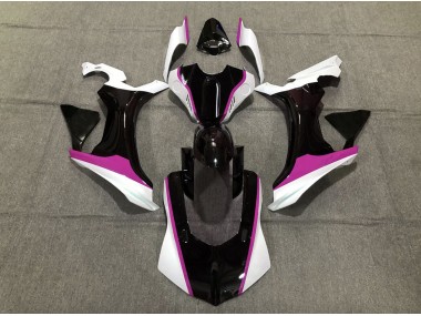 2015-2019 Rosa Schwarz & Weiß Yamaha R1 Motorrad Verkleidung