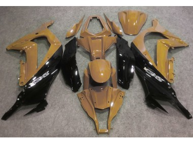 2016-2019 Desert Tan & Schwarz Kawasaki ZX10R Motorrad Verkleidung