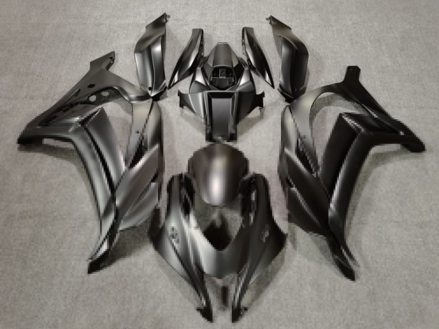 2016-2019 Matt Metallsilber Kawasaki ZX10R Motorrad Verkleidung 2016-2019 Matt Metallsilber Kawasaki ZX10R Motorrad Verkleidung