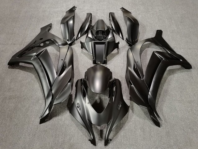 2016-2019 Matt Schwarz Kawasaki ZX10R Motorrad Verkleidung 2016-2019 Matt Schwarz Kawasaki ZX10R Motorrad Verkleidung