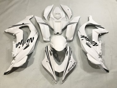 2016-2019 Weiß Ninja Kawasaki ZX10R Motorrad Verkleidung