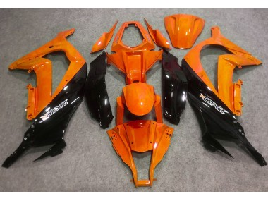 2016-2019 Orange Glänzend & Schwarz Kawasaki ZX10R Motorrad Verkleidung