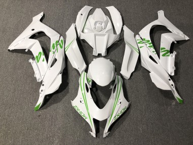 2016-2019 Perlgrün Weiß Kawi Kawasaki ZX10R Motorrad Verkleidung