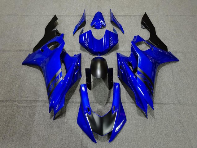 2017-2021 Blau & Schwarz Yamaha R6 Motorrad Verkleidung 2017-2021 Blau & Schwarz Yamaha R6 Motorrad Verkleidung