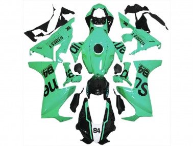 2017-2023 Besonders Grüne Street Flava Honda CBR1000RR Motorrad Verkleidung