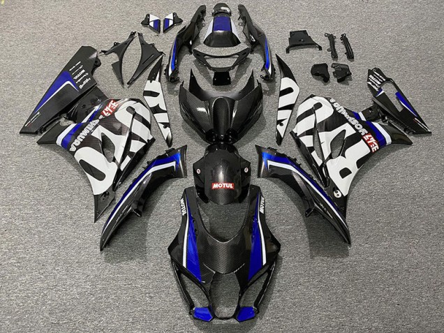 2017-2023 Kohlefaser Stil & Blau Suzuki GSXR 1000 Motorrad Verkleidung 2017-2023 Kohlefaser Stil & Blau Suzuki GSXR 1000 Motorrad Verkleidung