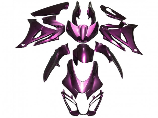 2017-2023 Matt Pink Suzuki GSXR 1000 Motorrad Verkleidung