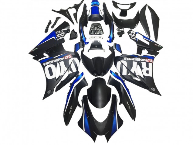 2017-2023 Matt Schwarz & Blau Suzuki GSXR 1000 Motorrad Verkleidung 2017-2023 Matt Schwarz & Blau Suzuki GSXR 1000 Motorrad Verkleidung