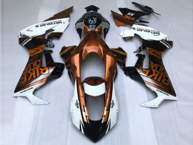 2017-2023 Orange & Weiß Benutzerdefiniert Honda CBR1000RR Motorrad Verkleidung