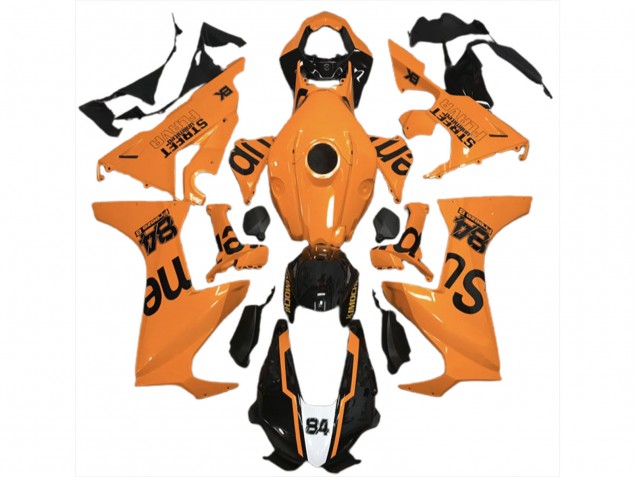 2017-2023 Orange Street Flava Honda CBR1000RR Motorrad Verkleidung 2017-2023 Orange Street Flava Honda CBR1000RR Motorrad Verkleidung
