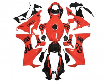 2017-2023 Rot Street Flava Honda CBR1000RR Motorrad Verkleidung