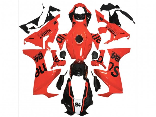 2017-2023 Rot Street Flava Honda CBR1000RR Motorrad Verkleidung 2017-2023 Rot Street Flava Honda CBR1000RR Motorrad Verkleidung