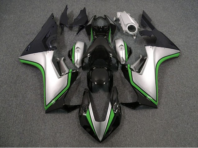 2017-2023 Silber & Schwarz & Grün Honda CBR1000RR Motorrad Verkleidung