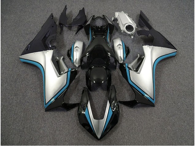 2017-2023 Silber & Schwarz & Hellblau Honda CBR1000RR Motorrad Verkleidung 2017-2023 Silber & Schwarz & Hellblau Honda CBR1000RR Motorrad Verkleidung