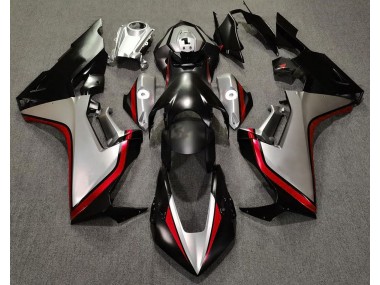 2017-2023 Silber & Schwarz & Rot Honda CBR1000RR Motorrad Verkleidung