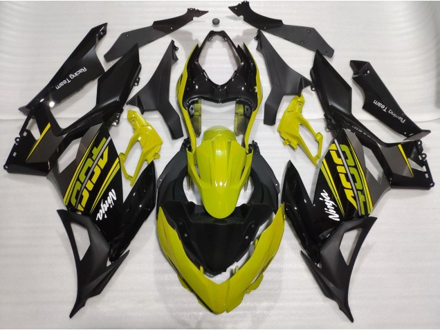 2018-2023 Glänzend Gelb Kawasaki Ninja 400 Motorrad Verkleidung 2018-2023 Glänzend Gelb Kawasaki Ninja 400 Motorrad Verkleidung