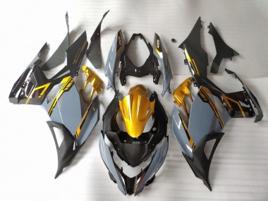 2018-2023 Nardo Grau & Gold Kawasaki Ninja 400 Motorrad Verkleidung